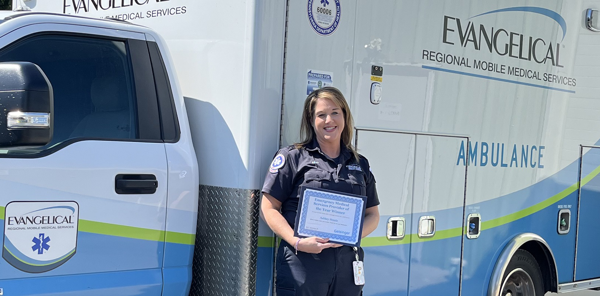 Ashley Houtz Named EMS Provider of the Year
