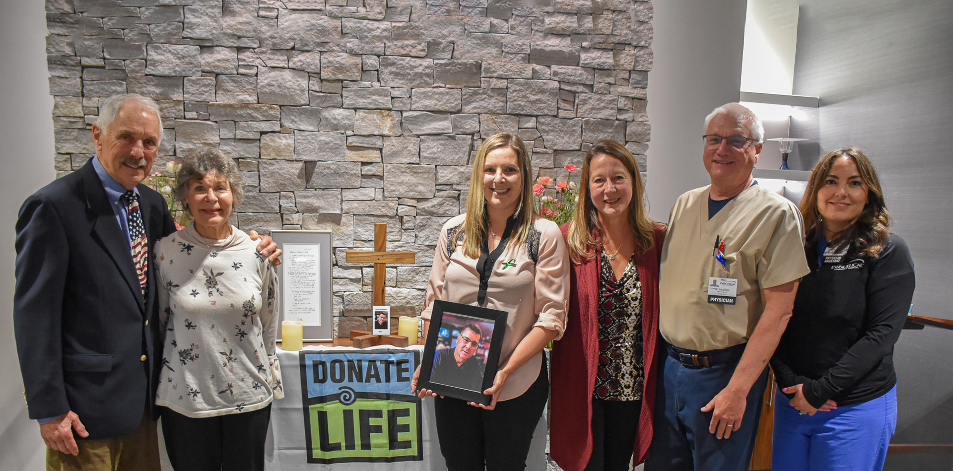 Evangelical Community Hospital Raises Organ Donation Flag, Honors Gift of Life Donors, 2024